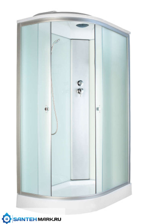 Душевая кабина Aquacubic 3126D L/R fabric white 120х80