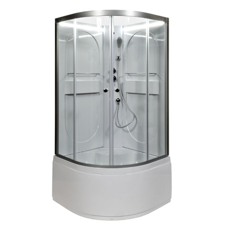 Душевая кабина DTO L 690 N LED 90x90 с подсветкой