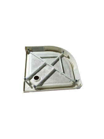 Душевая кабина Frank F409 White 90x90 без крыши