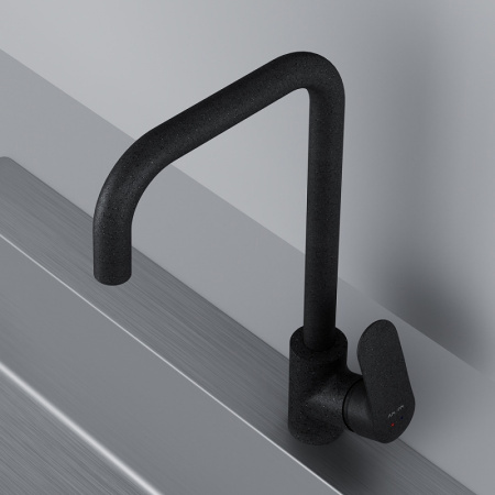 Смеситель для кухонной мойки AM.PM Like F8006022 Черный