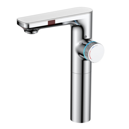 Смеситель для раковины Berges MORANS сенсорный высокий, хром(076003) Смеситель для раковины Berges MORANS сенсорный высокий, хром(076003)