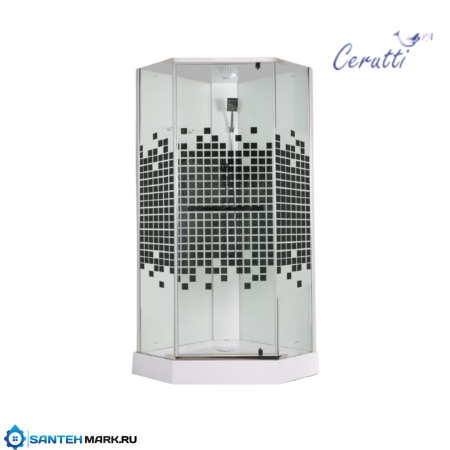 Душевая кабина Ceruttispa Chika без крыши Душевая кабина Ceruttispa Chika без крыши
