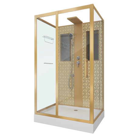 Душевая кабина Niagara Luxe NG-7711GBK 90x120