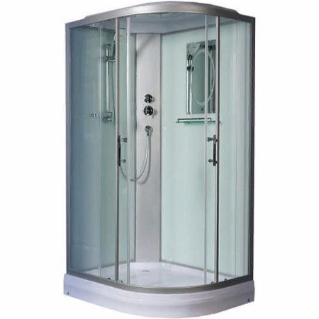 Душевая кабина WeltWasser WW500 Werra 1202 120x90 10000003235 L профиль Хром стекло прозрачное