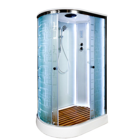 Душевая кабина DTO EM 1511 R LED 110х80