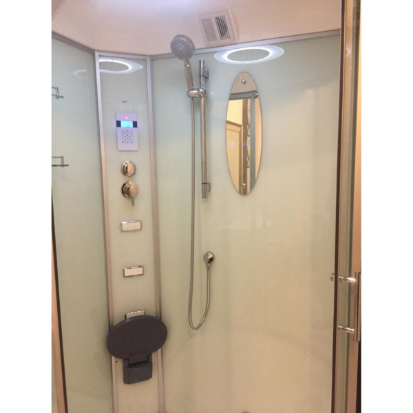 Душевая кабина Frank F-602 120x120 с баней