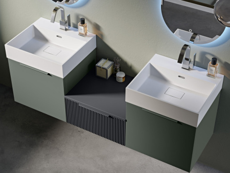 Зеркало для ванной CEZARES 45x110x3см 45095 со встроенной LED подсветкой