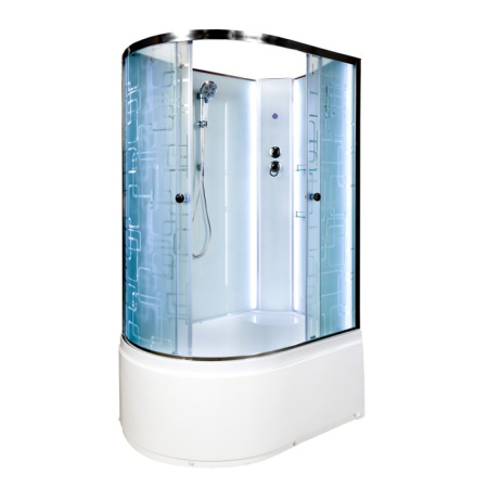 Душевая кабина DTO EM 4512 R N LED 120х80