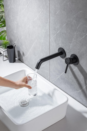 Смеситель Allen Brau Priority 5.31030-31 (с внутренней частью) черный матовый