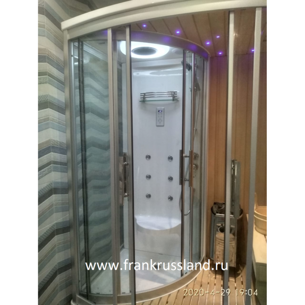 Душевая кабина с сауной Frank F-916 R 160x110 Душевая кабина с сауной Frank F-916 R 160x110