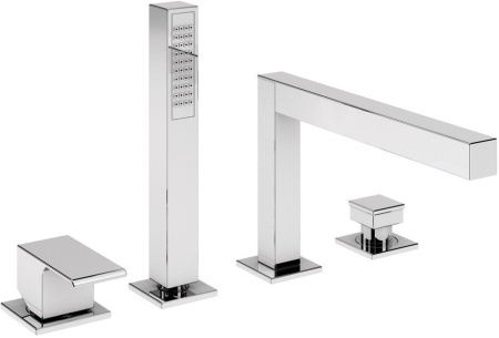 Смеситель для ванны Cezares Porta PORTA-BVDM4-01