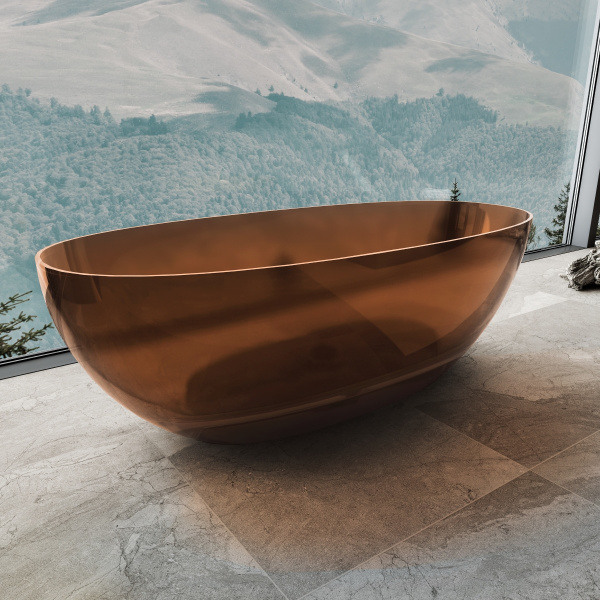 Ванна Vincea VBT-6T01BR, 1700*750*550, цвет янтарь