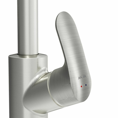 Смеситель для кухонной мойки AM.PM Like F8007T11 с дозатором для моющего средства Сатин