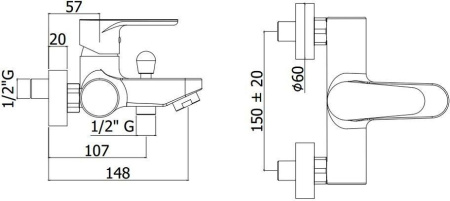 Смеситель Paffoni Green GR022CR