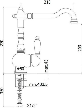 Смеситель Paffoni Melissa FME181BR