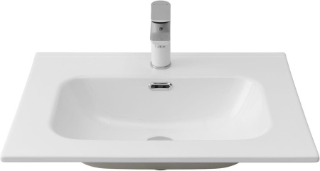 Раковина Aquanet Flat 60 белая