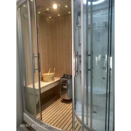 Душевая кабина с сауной Frank F-917 L 170x112
