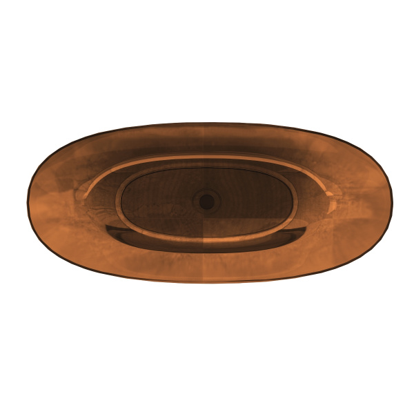 Ванна Vincea VBT-6T01BR, 1700*750*550, цвет янтарь