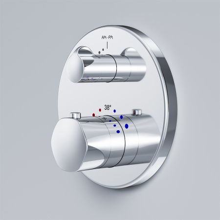 Смеситель для душа AM.PM Gem F9085500 с термостатом Хром