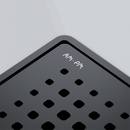 Трап для душа Am.Pm MasterFlow 10 W01BD-P11-010-01BM с Черной матовой решеткой Cut Gradient