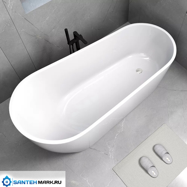 Акриловая ванна Ceruttispa VIVA (1700x750x650)