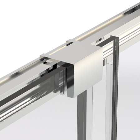 Душевой уголок Vincea Stella VSR-1ST9012CLGM, 1200*900, вороненая сталь, стекло прозрачное