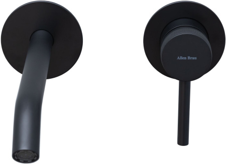 Смеситель Allen Brau Priority 5.31A03-31 (с внутренней частью) черный матовый