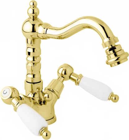 Смеситель для биде Cezares First FIRST-BS2-03-Bi с донным клапаном