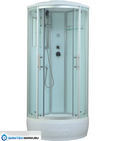 Душевая кабина Timo Standart T-6680 Black 80x80