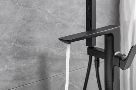 Смеситель Allen Brau Infinity 5.21009-31 (с внутренней частью) черный матовый