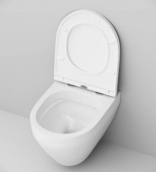 Комплект унитаза с инсталляцией AM.PM Spirit V2.0 FlashClean IS49001.701700 с сиденьем Микролифт и Белой клавишей смыва
