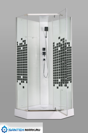 Душевая кабина Ceruttispa Chika без крыши Душевая кабина Ceruttispa Chika без крыши