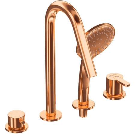 Смеситель для ванны Cezares Leaf LEAF-BVDM4-SS Sunset