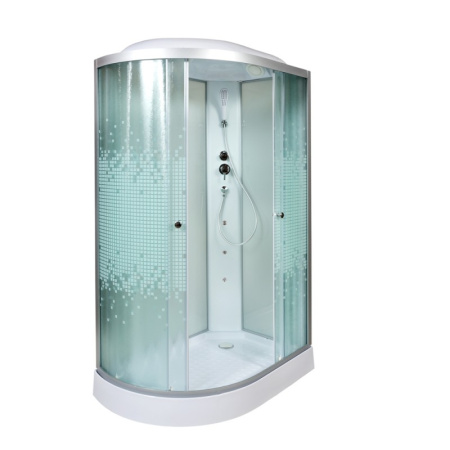 Душевая кабина DTO L 902 R с гидромассажем 120x80