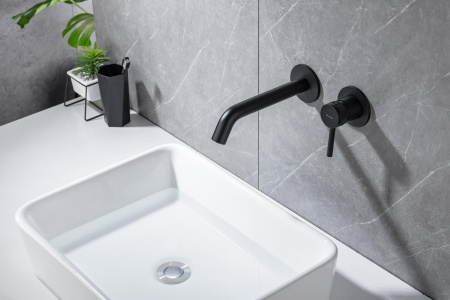 Смеситель Allen Brau Priority 5.31030-31 (с внутренней частью) черный матовый