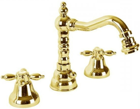 Смеситель для биде Cezares Nostalgia NOSTALGIA-BBS2-03/24 c донным клапаном