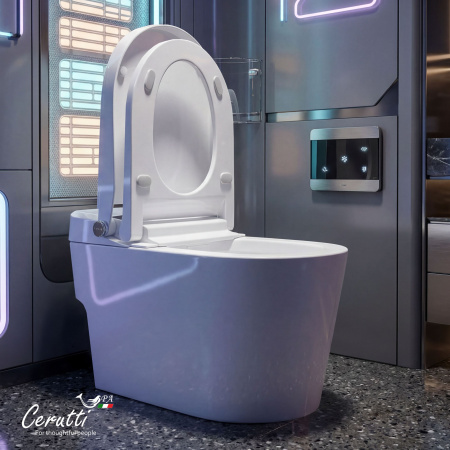 Унитаз Ceruttispa АФРА (AFRA) Smart CT12152 с дистанционным управлением (680x440x395)
