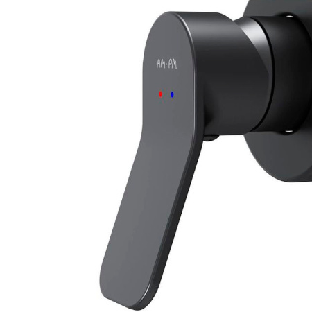 Смеситель для душа AM.PM X-Joy F85A65022 Черный матовый