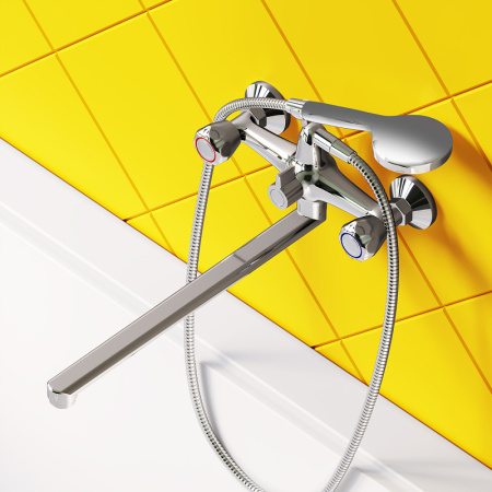 Смеситель для ванны Dorff Modern D7095000 универсальный Хром