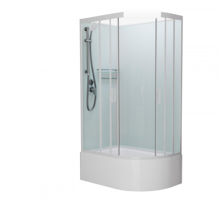 Душевая кабина Frank F412/2L White 120x80 без крыши