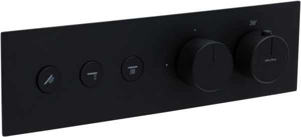 Смеситель Allen Brau Liberty 5.33003-31 (с внутренней частью) черный матовый