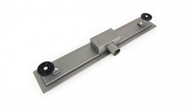 Трап для душа Esbano Meta решетка RAIN оружейная сталь длина 70 см