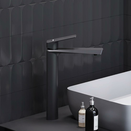 Смеситель для раковины Damixa Merkur 400250300 Черный матовый Смеситель для раковины Damixa Merkur 400250300 Черный матовый