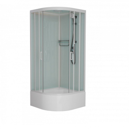 Душевая кабина Frank F400/2 White 100x100 Душевая кабина Frank F400/2 White 100x100