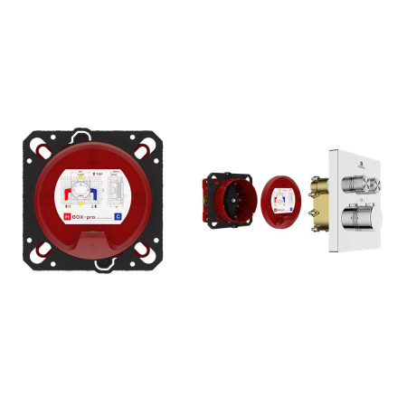 Смеситель для душа Vincea VSCV-321T-MCH двухфункциональный, термостатический, хром