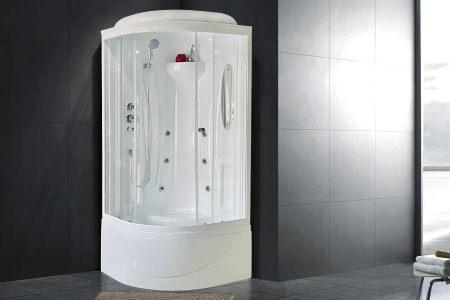 Душевая кабина Royal Bath 90BK2-T (прозрачное) 90x90x217