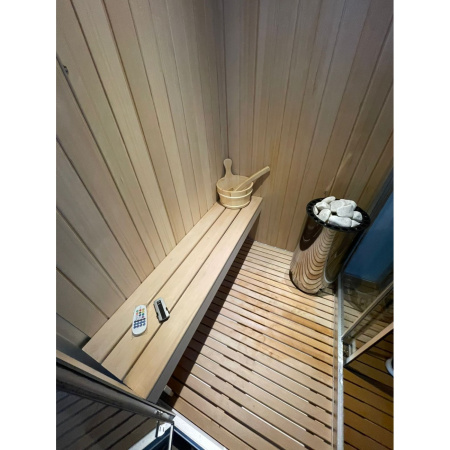 Душевая кабина с сауной Frank F-907 L 170x120