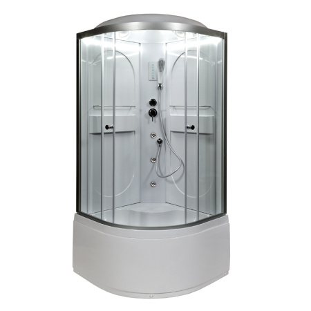 Душевая кабина DTO L 690 LED+GM 90x90 с гидромассажем Душевая кабина DTO L 690 LED+GM 90x90 с гидромассажем