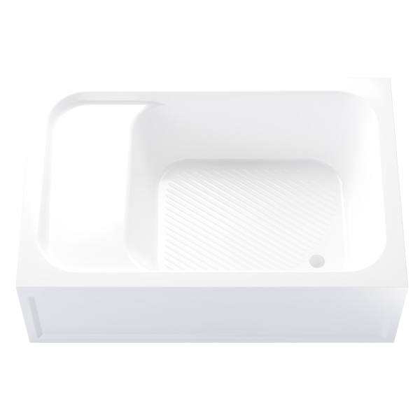 Поддон для душа RGW BC/L /Прямоуг Ø90  (с сиденьем )/90*120*28 h 42 (сифон приобретается отдельно)