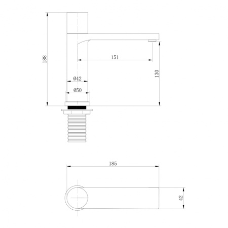 Смеситель Abber Rund AF8710NG никель